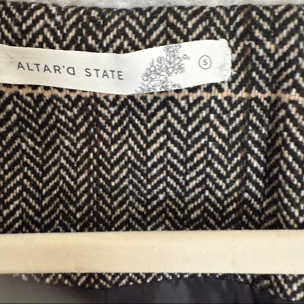 NWOT Altar’d state Opal Plaid Coat - Picture 7 of 10